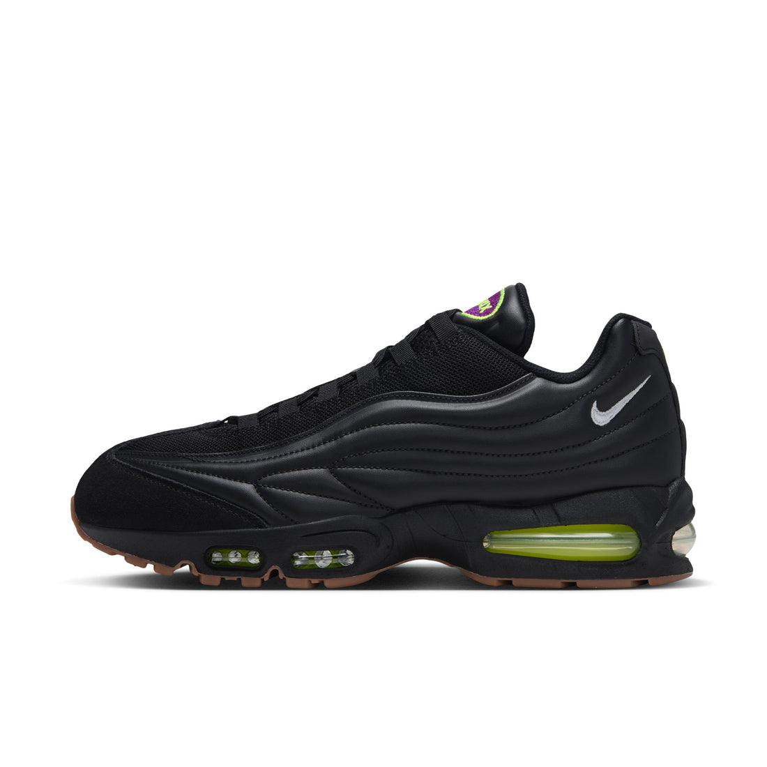 Nike Air Max 95 Big Bubble PRM (Black/White/Medium Gum/Volt)