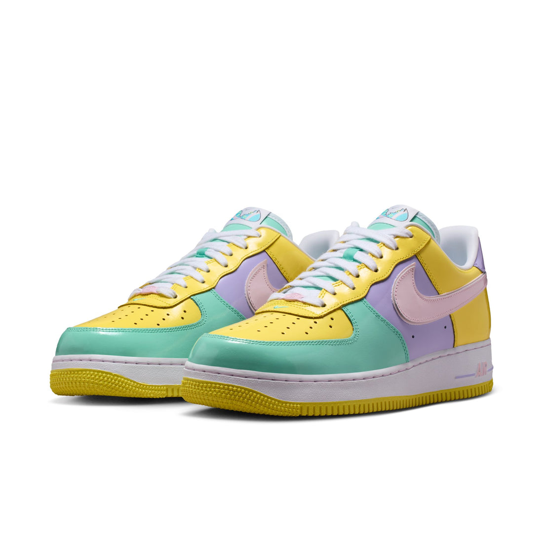 Nike Air Force 1 Low '07 (Yellow Pulse/Pink Foam)