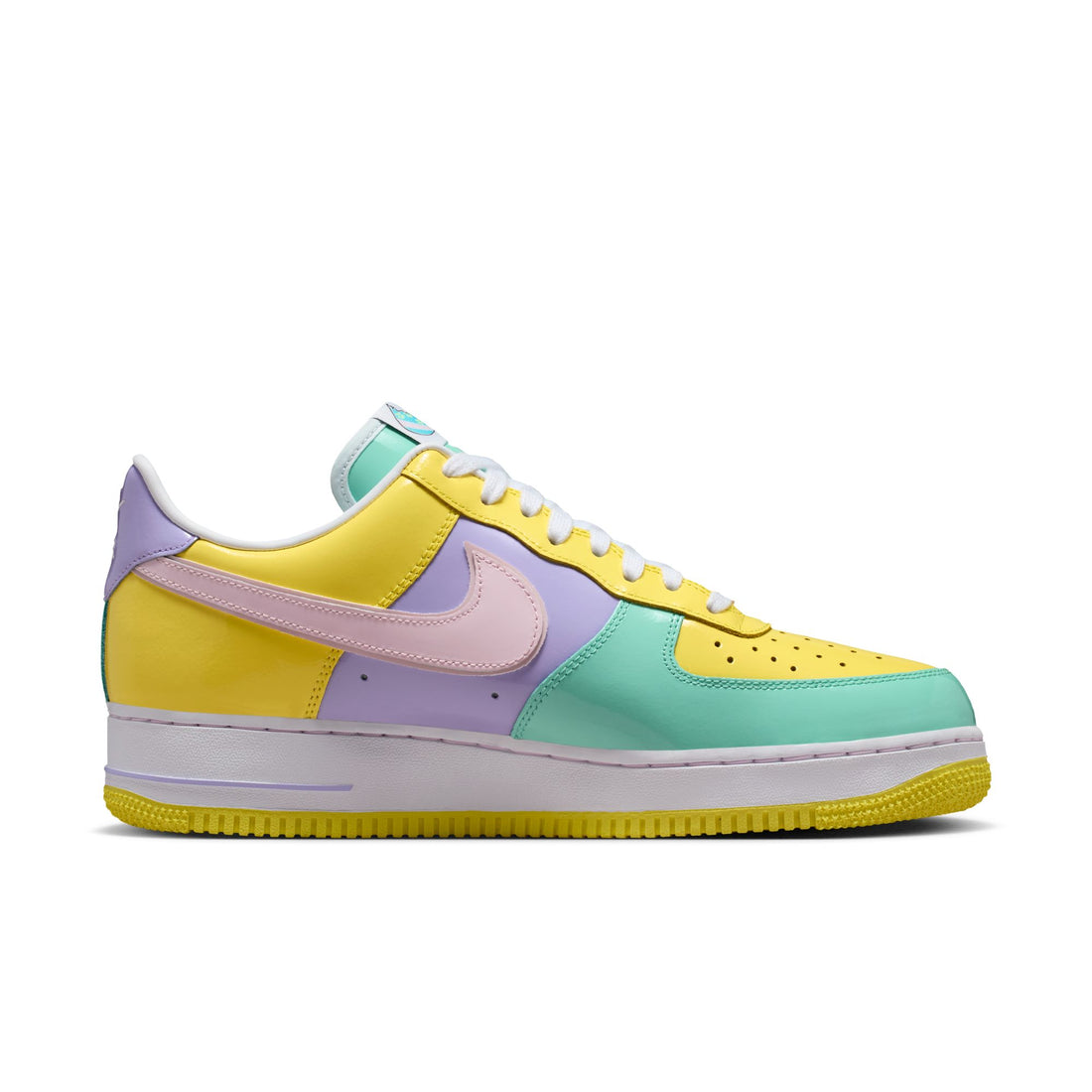 Nike Air Force 1 Low '07 (Yellow Pulse/Pink Foam)