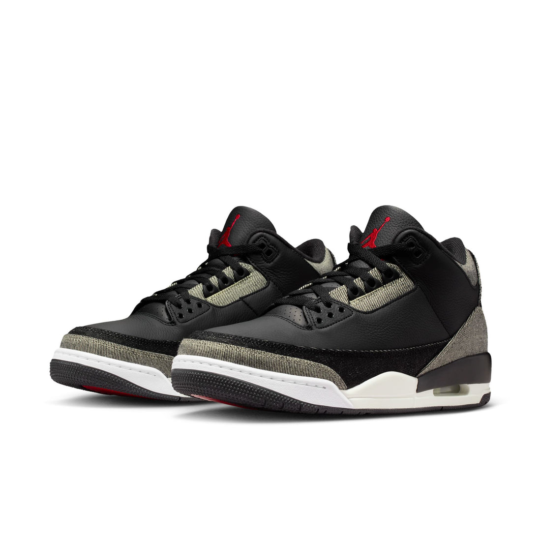 Air Jordan 3 Retro LSC Black SP (Denim/Black/Gym Red)