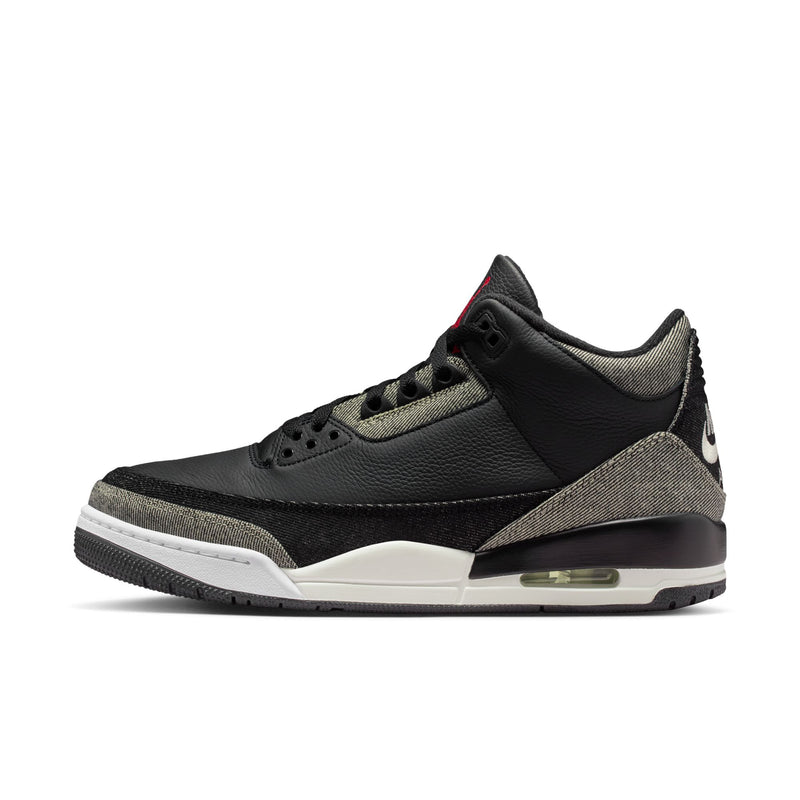 Air Jordan 3 Retro LSC Black SP (Denim/Black/Gym Red)