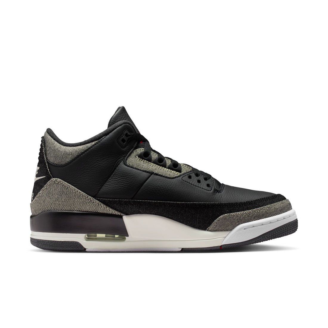 Air Jordan 3 Retro LSC Black SP (Denim/Black/Gym Red)