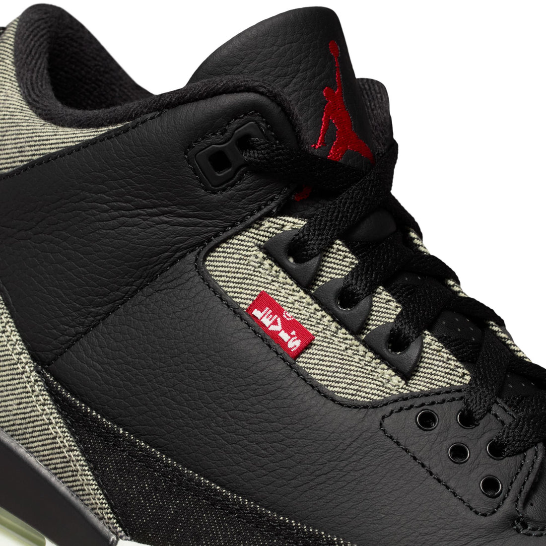 Air Jordan 3 Retro LSC Black SP (Denim/Black/Gym Red)