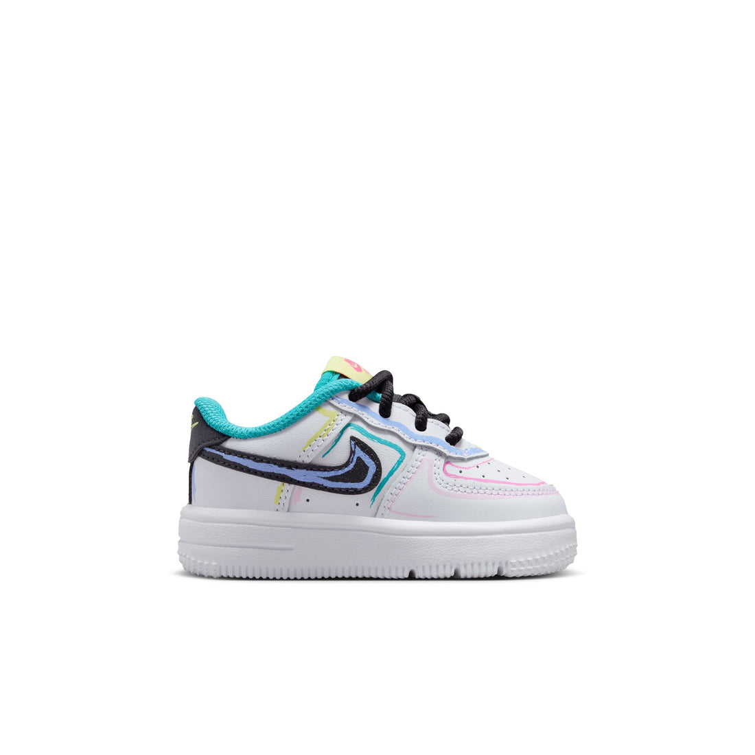 Nike Air Force 1 Low BT Lace (White/Anthracite/Hyper Pink)