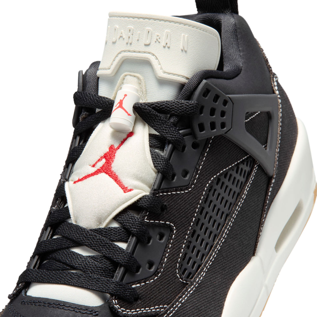 Air Jordan Spizike Low (Black/Sail/University Red)