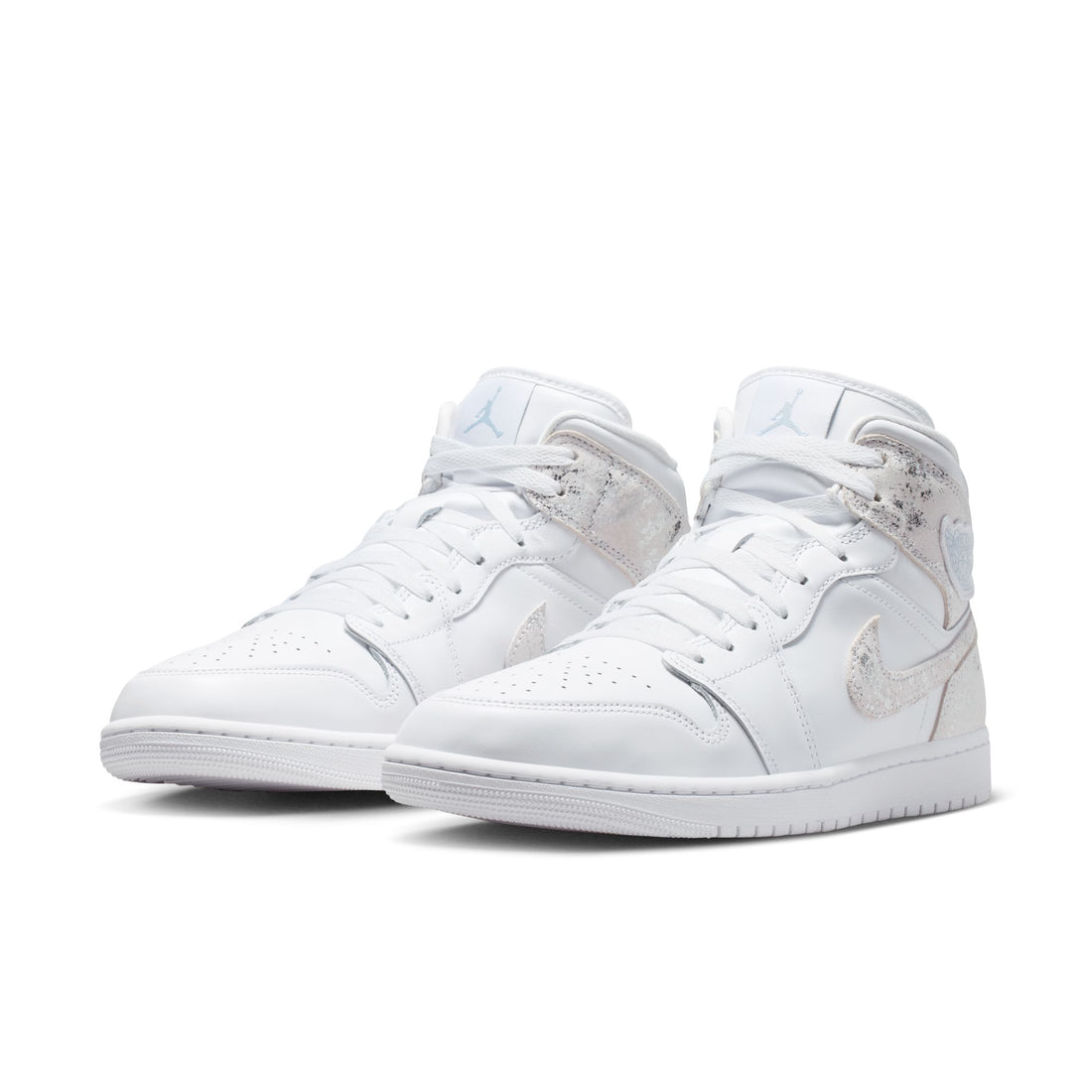 Air Jordan 1 Mid SE (White/Field Silver/White/White)