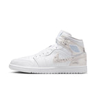 Air Jordan 1 Mid SE (White/Field Silver/White/White)