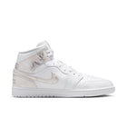 Air Jordan 1 Mid SE (White/Field Silver/White/White)