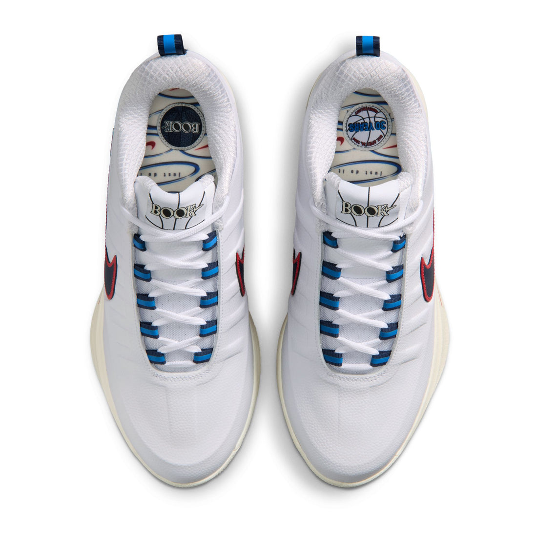 Nike Book 2 NRG (White/Midnight Navy/Fireberry)