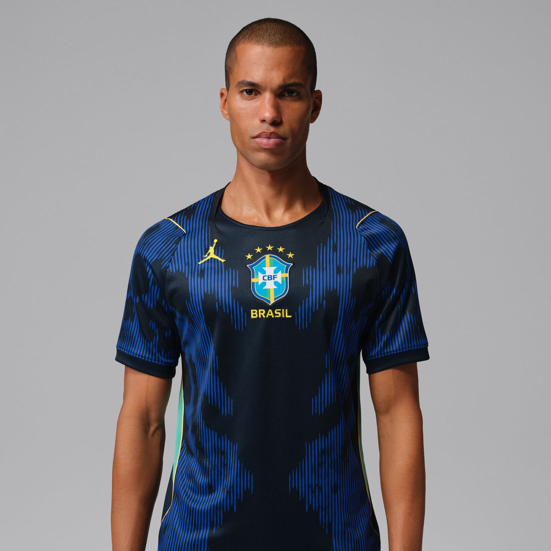 Jordan Dri-FIT Brazil 2026 Stadium Away Soccer Replica Jersey