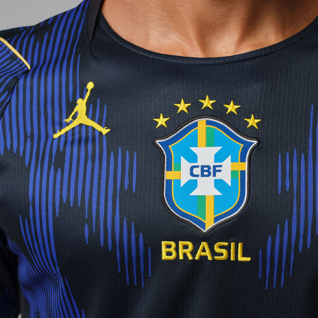 Jordan Dri-FIT Brazil 2026 Stadium Away Soccer Replica Jersey