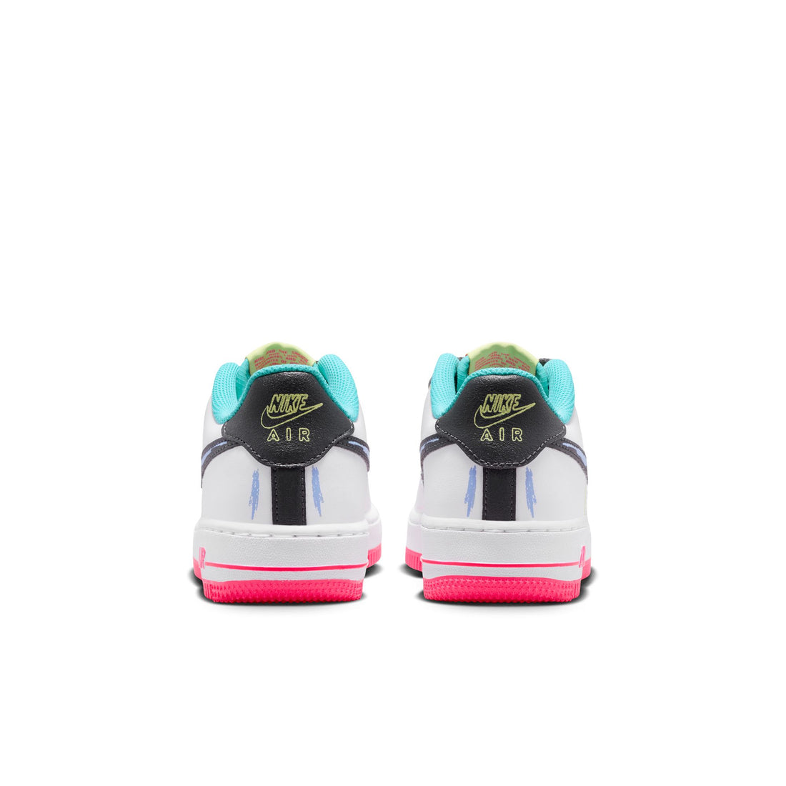 Nike Air Force 1 LE BG (White/Anthracite/Hyper Pink)