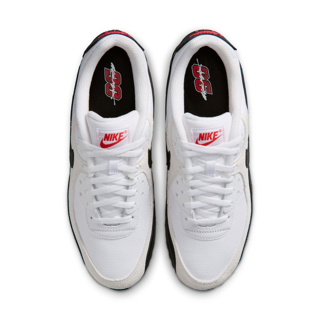 Nike Air Max 90 (White/Black/University Red)