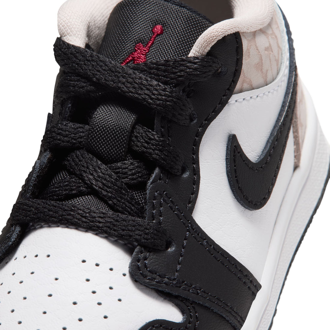 Air Jordan 1 Low SE TD (Black/Team Red/White)