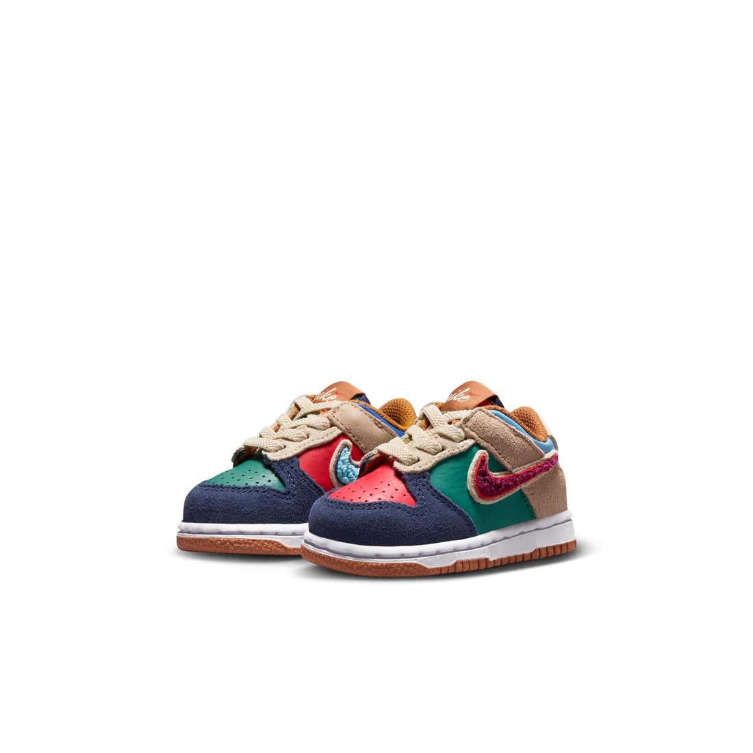 Nike Dunk Low BTE (Midnight Navy/Speed Red/Green Noise)