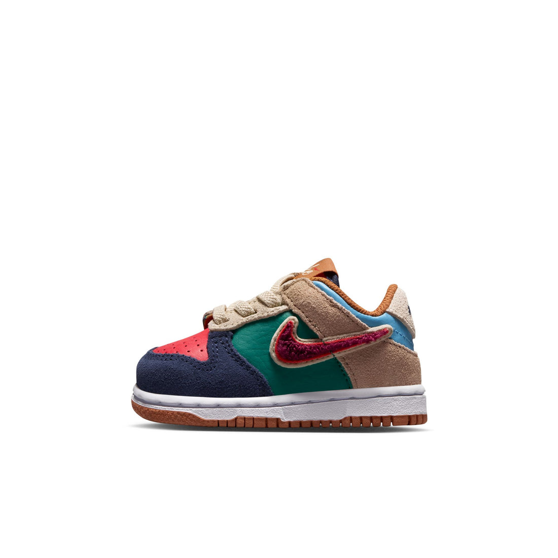 Nike Dunk Low BTE (Midnight Navy/Speed Red/Green Noise)