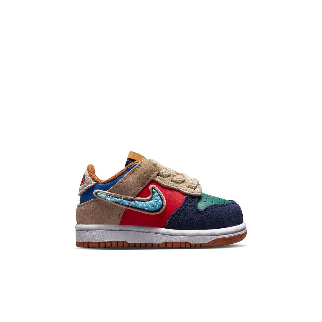 Nike Dunk Low BTE (Midnight Navy/Speed Red/Green Noise)
