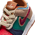 Nike Dunk Low BTE (Midnight Navy/Speed Red/Green Noise)