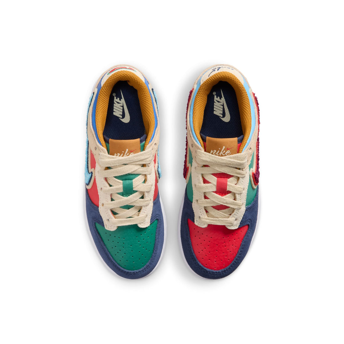 Nike Dunk Low BP (Midnight Navy/Speed Red/Green Noise)