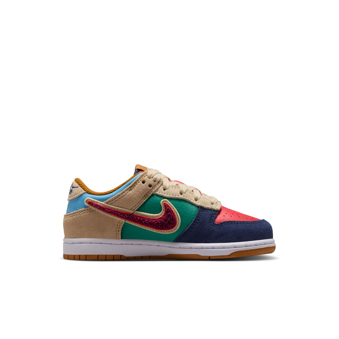 Nike Dunk Low BP (Midnight Navy/Speed Red/Green Noise)