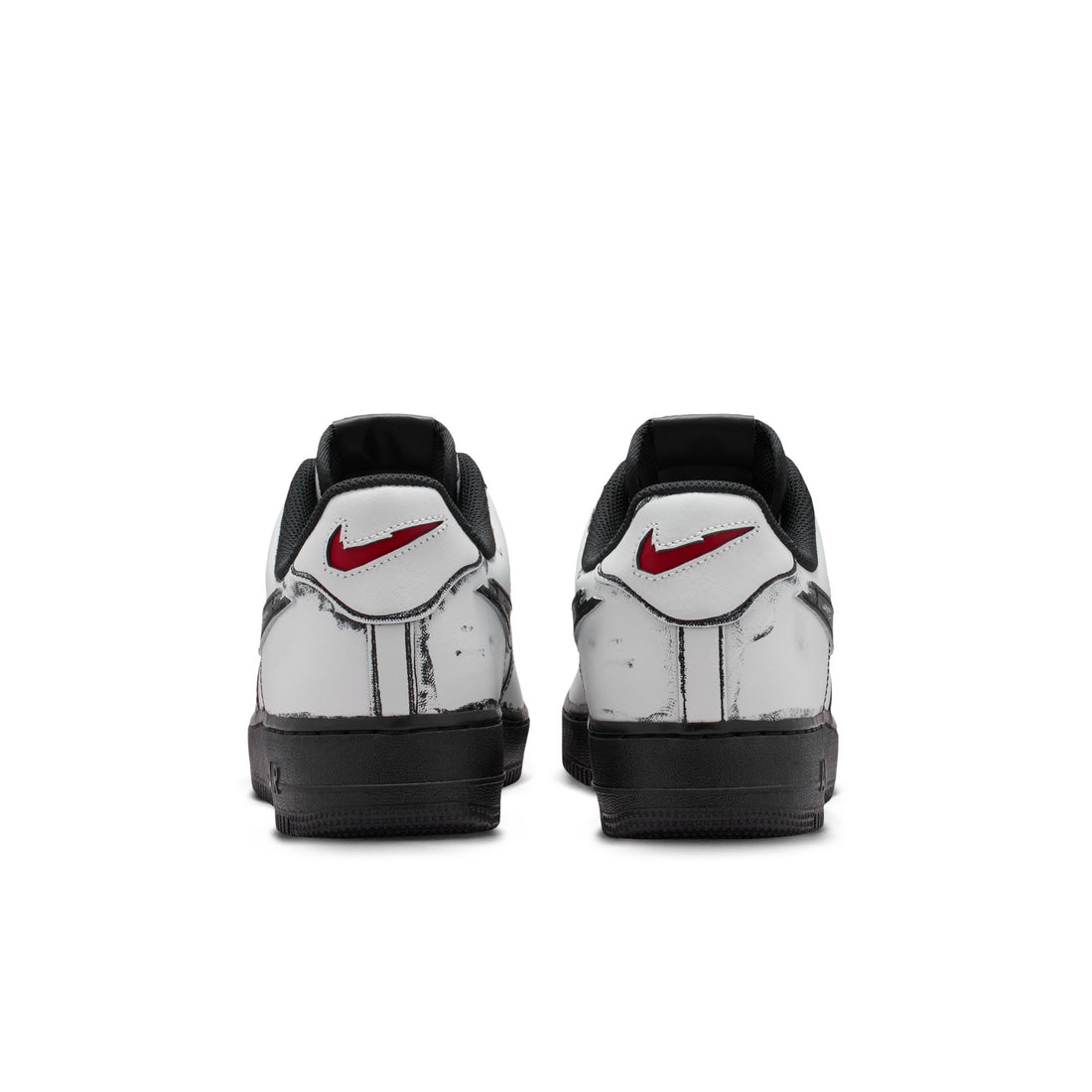 Nike Air Force 1 (Summit White/Metallic Silver)