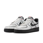 Nike Air Force 1 (Summit White/Metallic Silver)