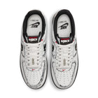 Nike Air Force 1 (Summit White/Metallic Silver)