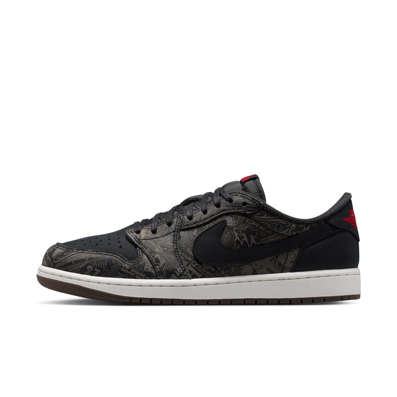 Air Jordan 1 Retro Low OG LS (Black/Varsity Red/Summit White)