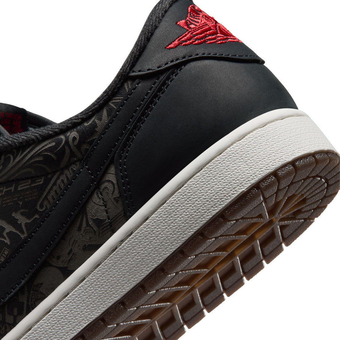 Air Jordan 1 Retro Low OG LS (Black/Varsity Red/Summit White)