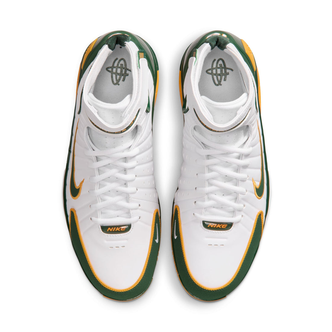 Nike Air Zoom Huarache 2K4 SB (White/Deep Forest/Canyon Gold)
