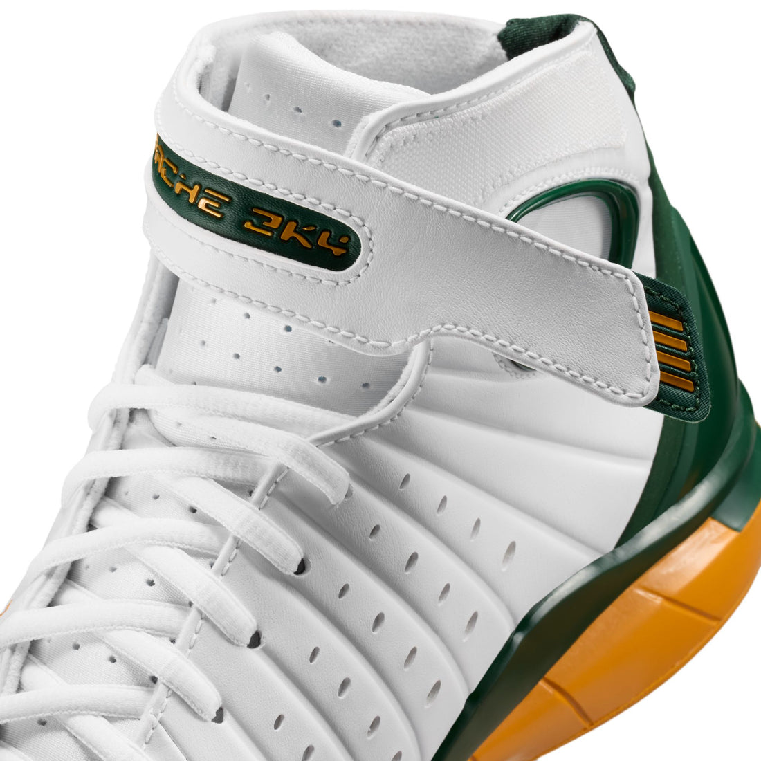 Nike Air Zoom Huarache 2K4 SB (White/Deep Forest/Canyon Gold)