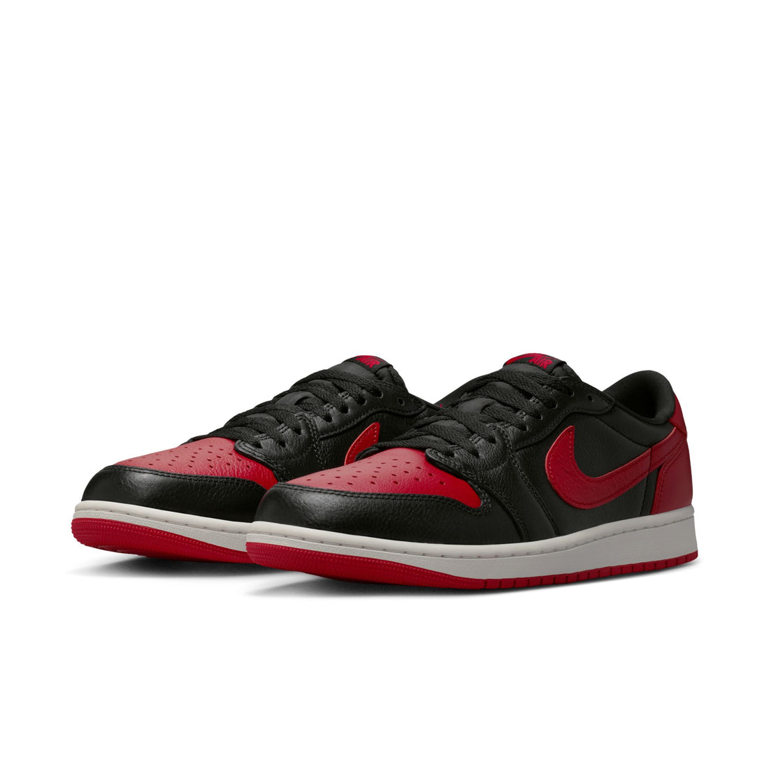 Air Jordan 1 Retro Low OG (BLACK/BLACK-VARSITY RED-SUMMIT WHITE)