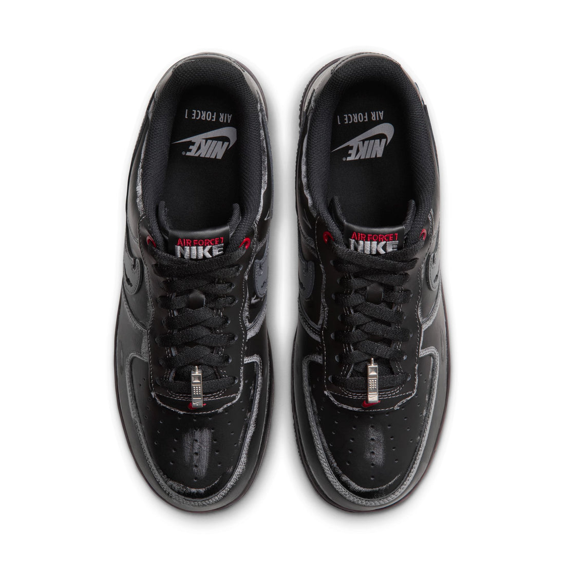 Nike Air Force 1 '07 (Black/Stealth/Gym Red)