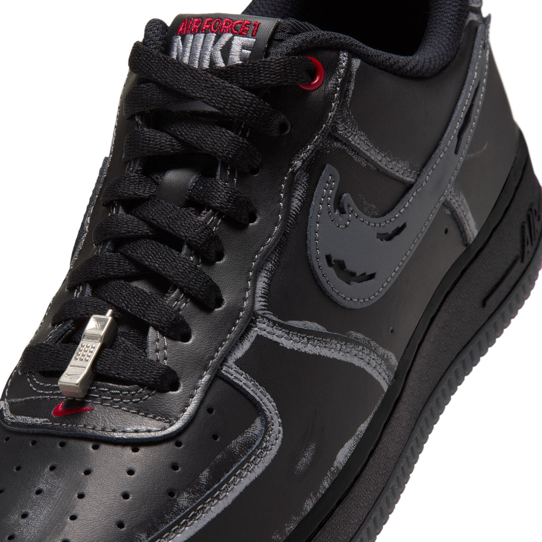 Nike Air Force 1 '07 (Black/Stealth/Gym Red)