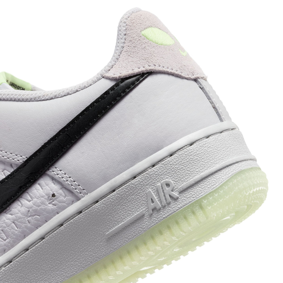 Nike Air Force 1 Alien GS (Photon Dust/Black/Barely Volt)