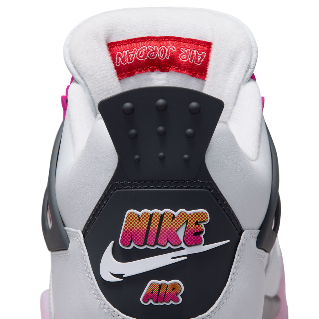 Air Jordan 4 Retro (Off White/Fire Pink/Anthracite)