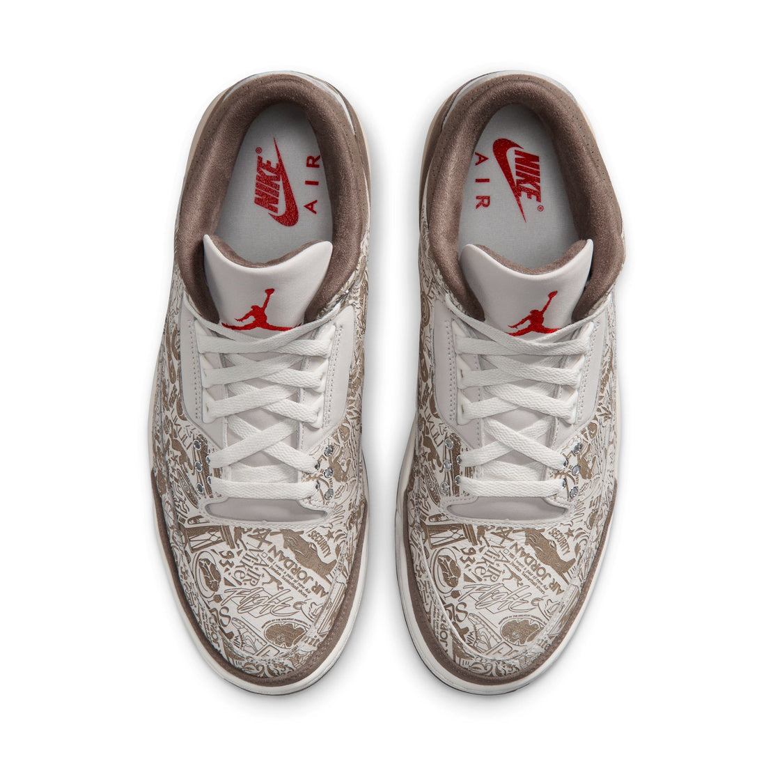 Air Jordan 3 Retro Laser (Phantom/University Red)