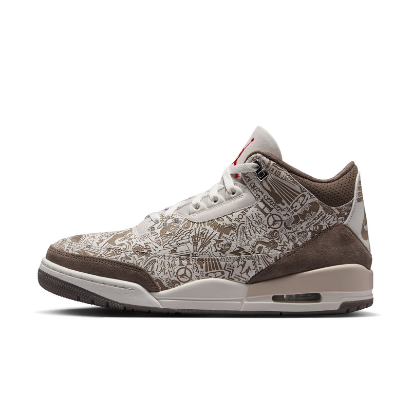 Air Jordan 3 Retro Laser (Phantom/University Red)