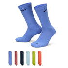 Nike Everyday Plus Cushioned Training Crew Socks 6 Pairs (Multi-Color)