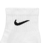 Nike Everyday Cushioned Training Ankle Socks 6 Pairs (White)