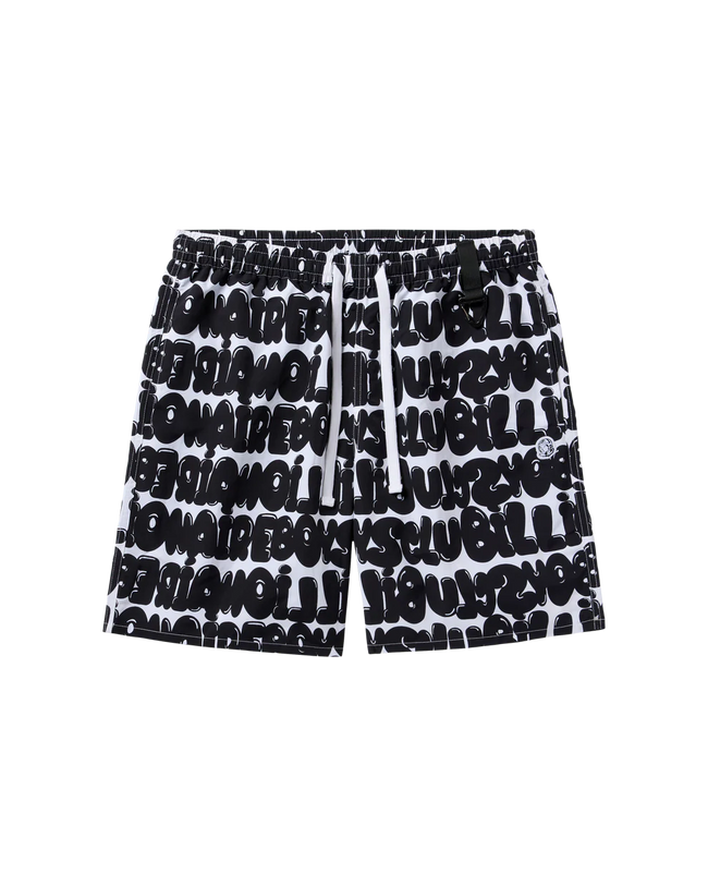 Billionaire Boys Bubble Shorts (White)