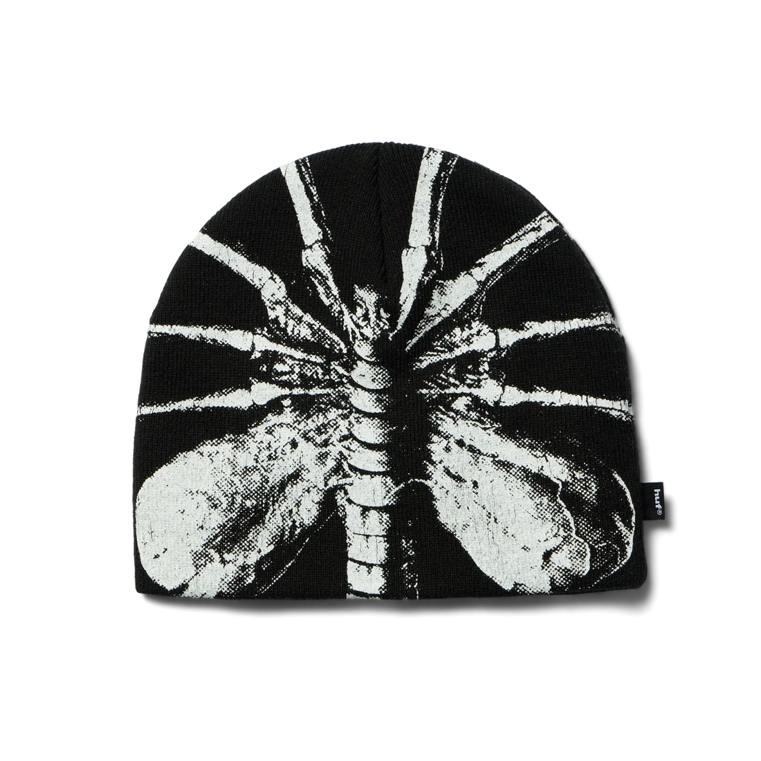 HUF Facehugger Skull Beanie (Black | 100%Acrylic)