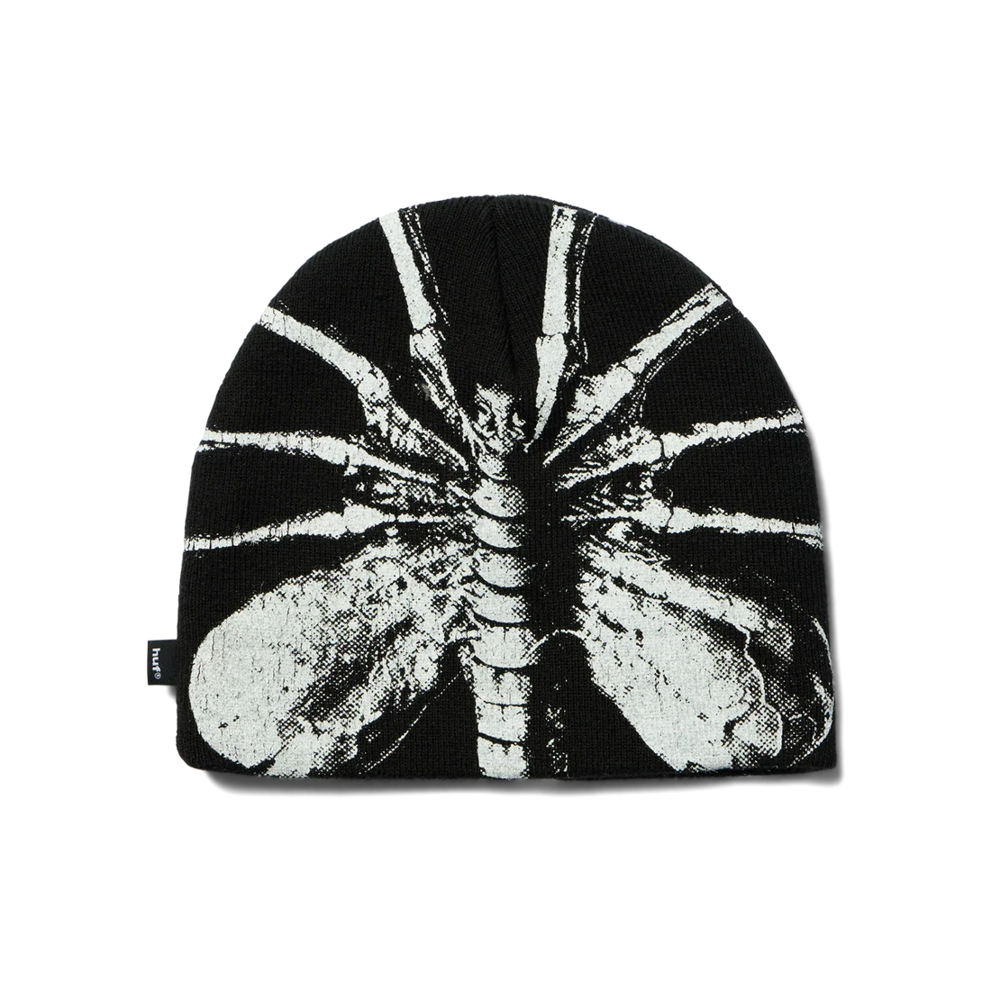 HUF Facehugger Skull Beanie (Black | 100%Acrylic)