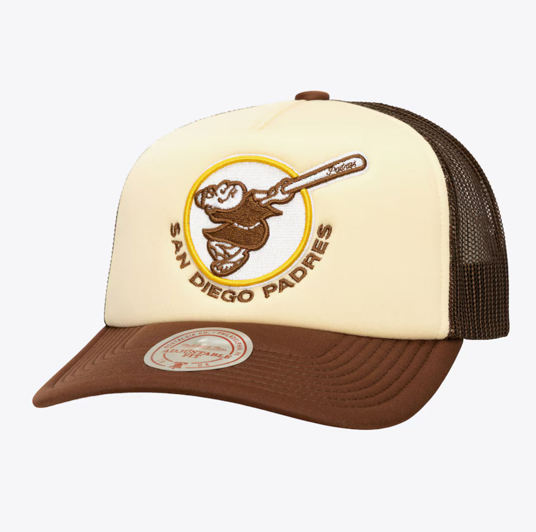 MLB Padres Coop Vintage Block Trucker