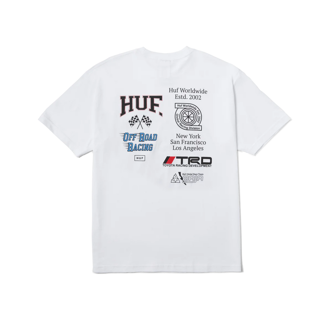Huf Toyota Racing SS Tee (White)