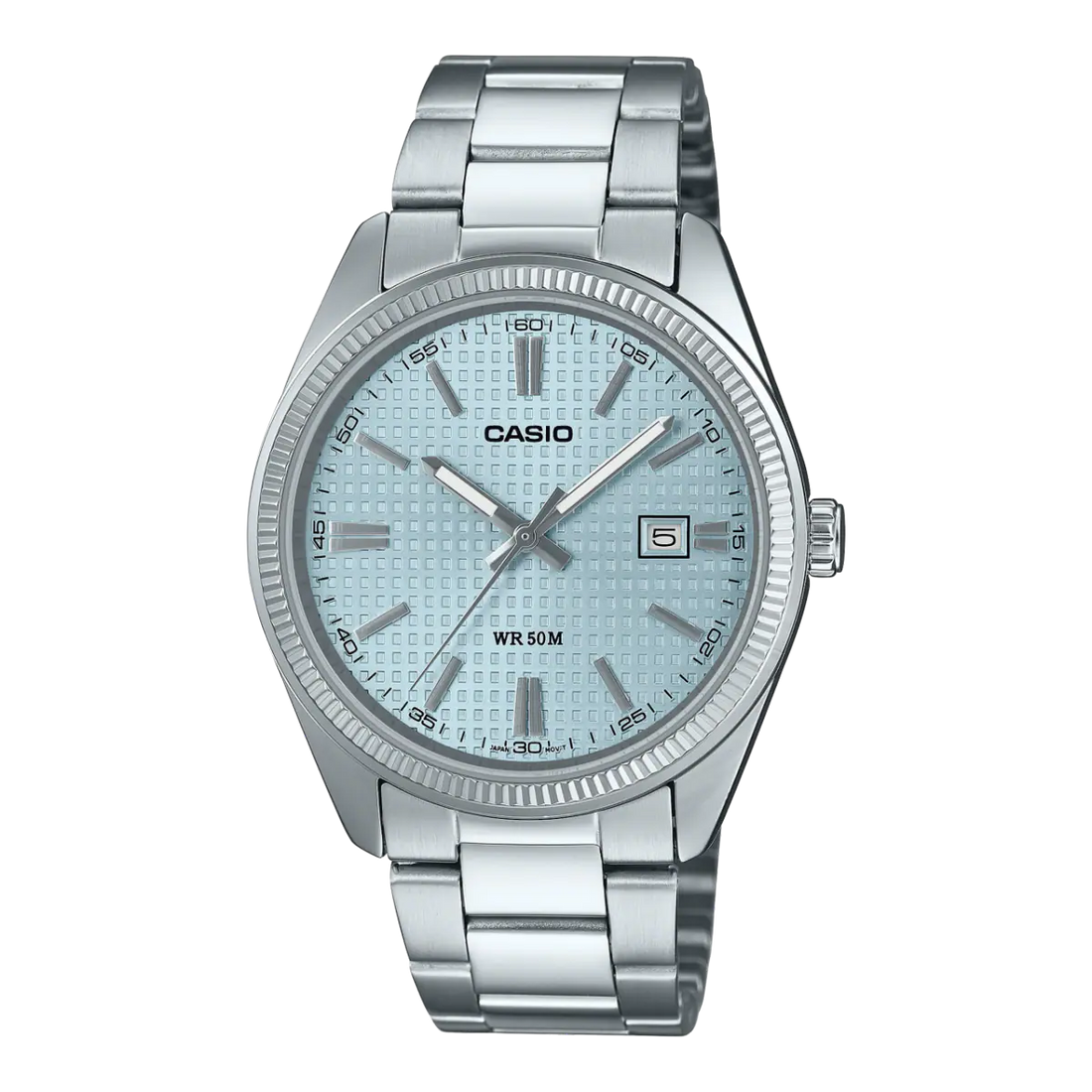 Casio Watch (Silver/Light Blue)