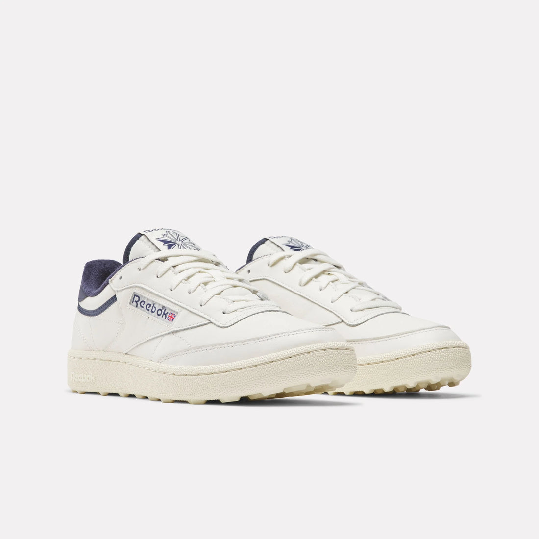 Reebok Club C Golf (Chalk/Chalk/Navy)