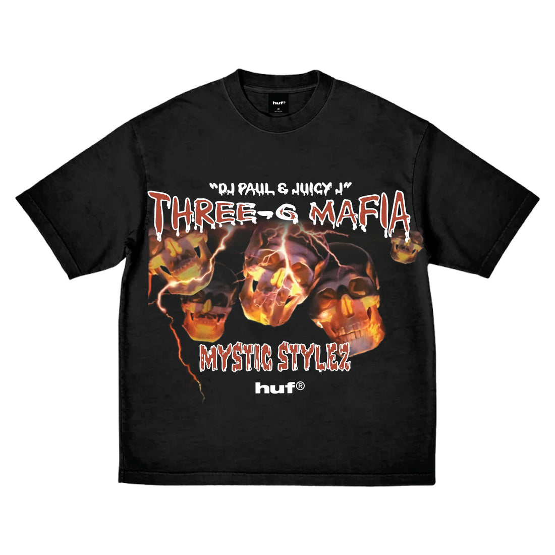 HUF Mystic Styles SS Tee - Black