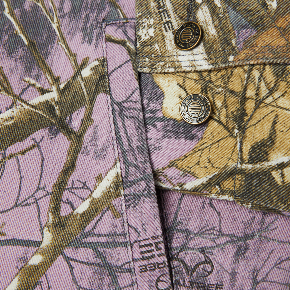 HUF Realtree Megablast Work Jacket - Lilac