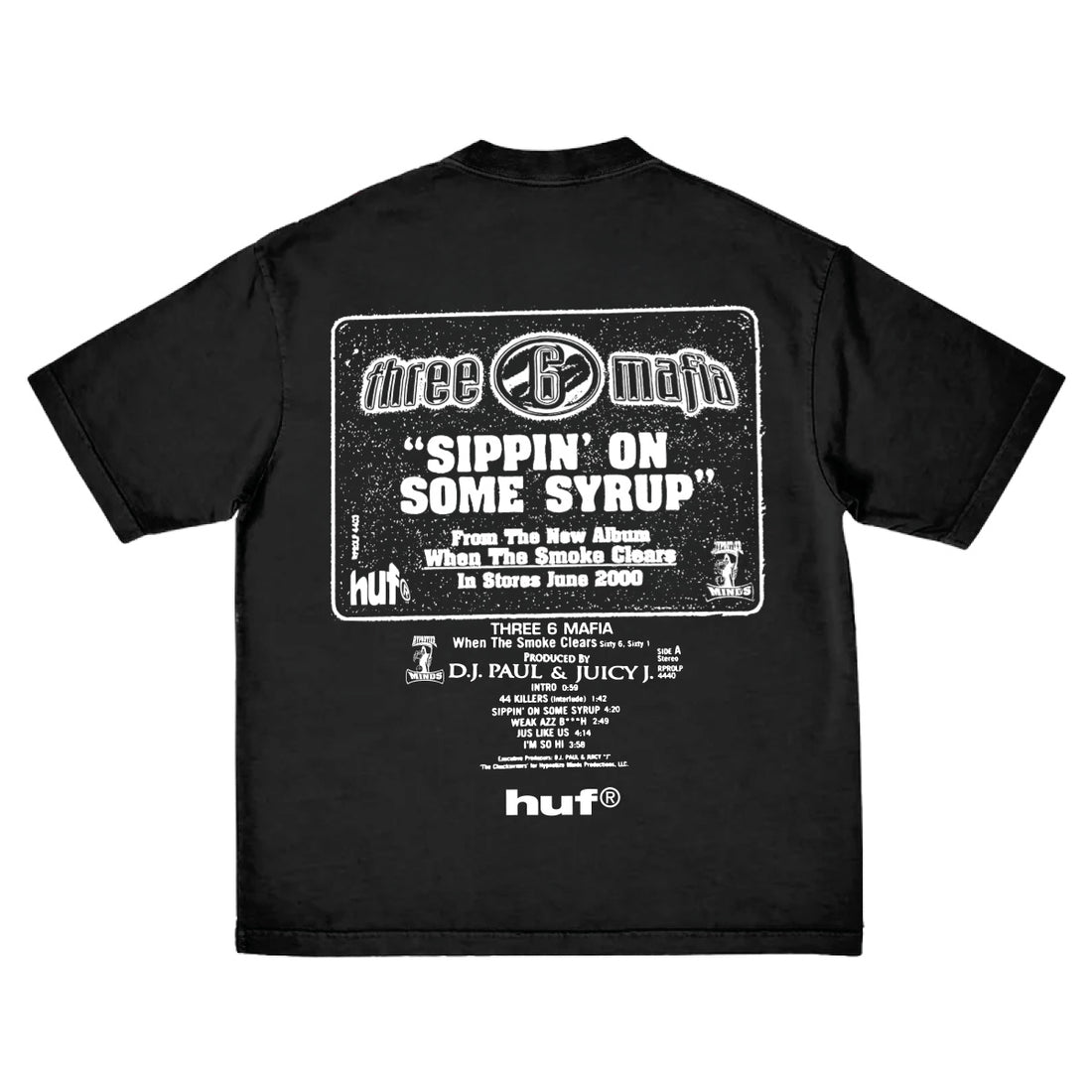HUF Sizzurp SS Tee - Black